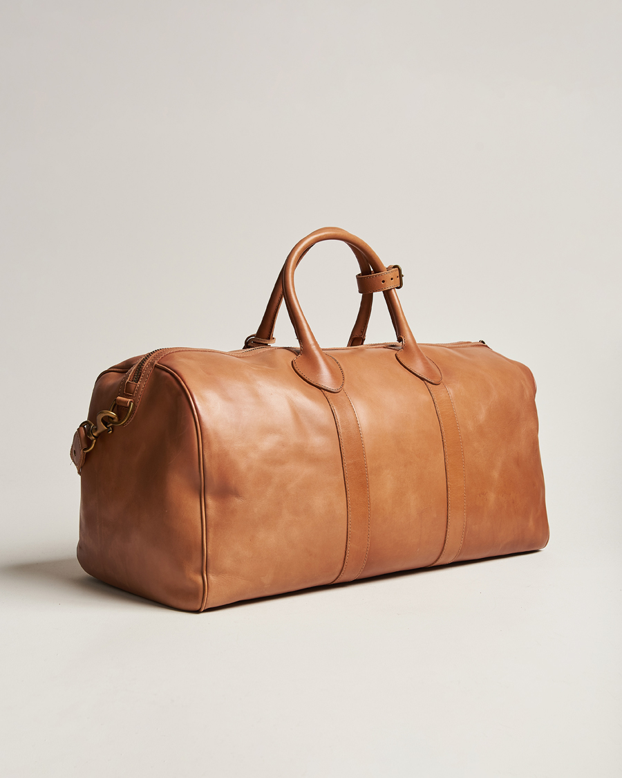 Men | Polo Ralph Lauren Heritage Leather Dufflebag Tan | Polo Ralph Lauren | Heritage Leather Dufflebag Tan