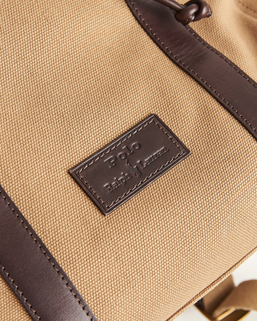 Men | Polo Ralph Lauren Canvas Backpack Tan | Polo Ralph Lauren | Canvas Backpack Tan