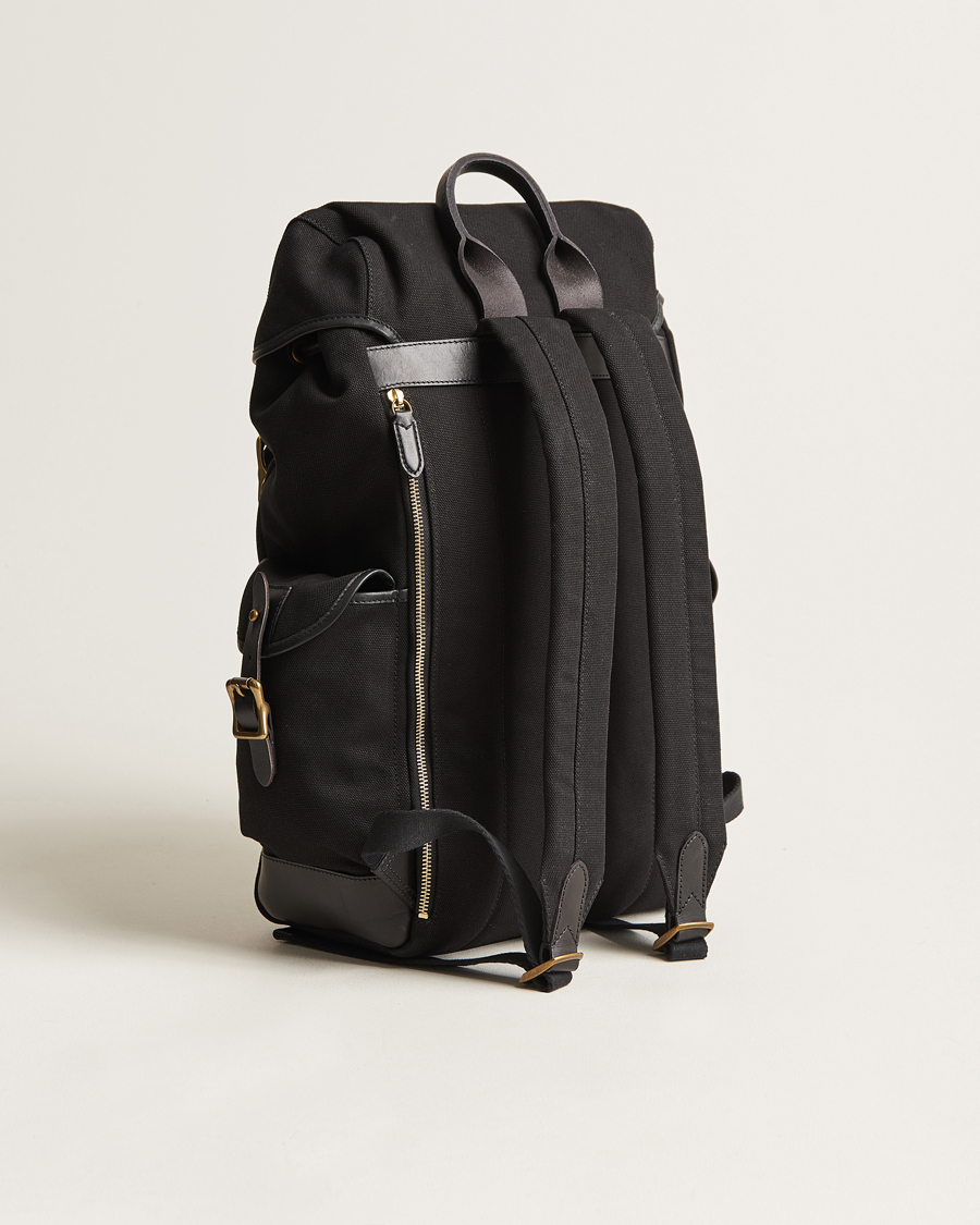 Men | Polo Ralph Lauren Canvas Backpack Black | Polo Ralph Lauren | Canvas Backpack Black
