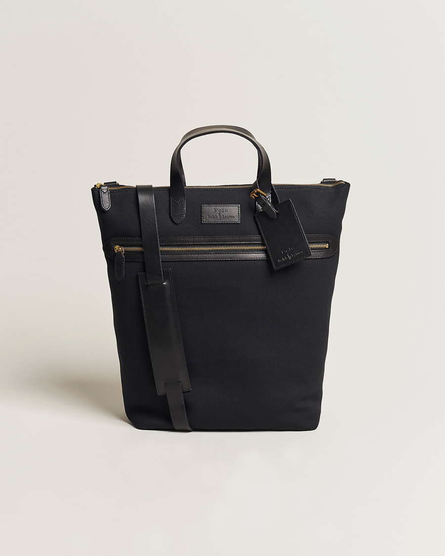 Men | Tote Bags | Polo Ralph Lauren | Canvas Tote Bag  Black