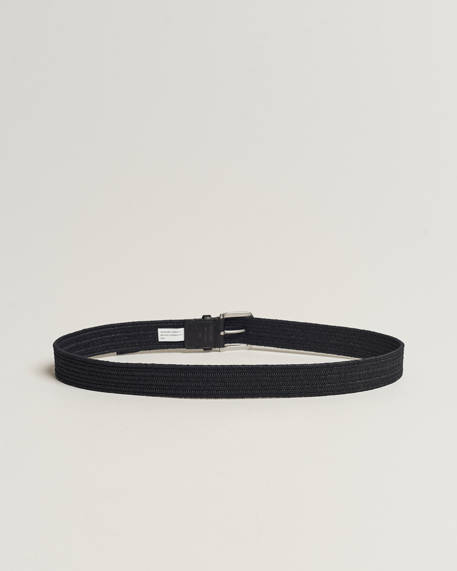 Men |  | Polo Ralph Lauren | Braided Cotton Elastic Belt Polo Black