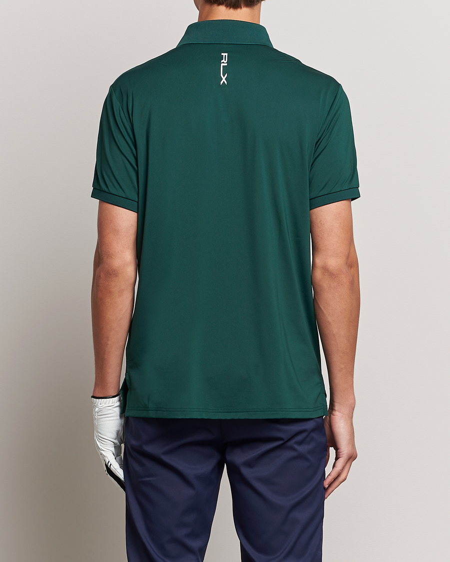 Men | Polo Shirts | RLX Ralph Lauren | Airflow Active Jersey Polo Club Green