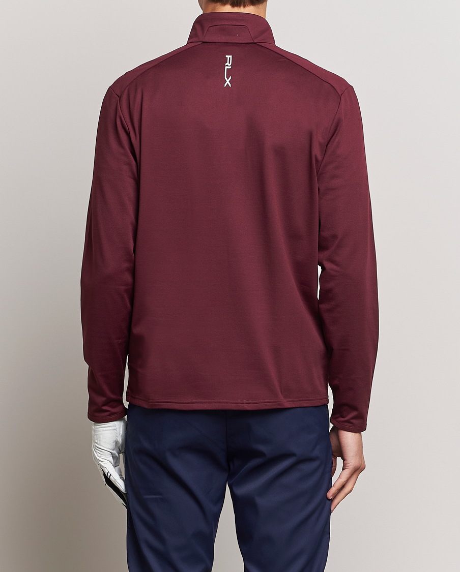 Men | Sweaters & Knitwear | RLX Ralph Lauren | Luxury Performance Jersey Harvard Wine