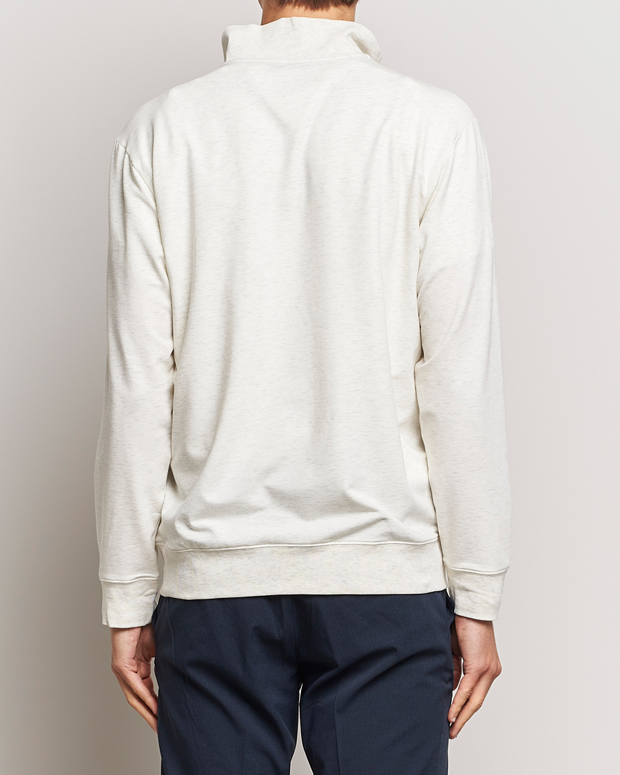 Men | Sweaters & Knitwear | Polo Ralph Lauren Golf | Terry Jersey Half Zip Sweater Oatmeal Heather