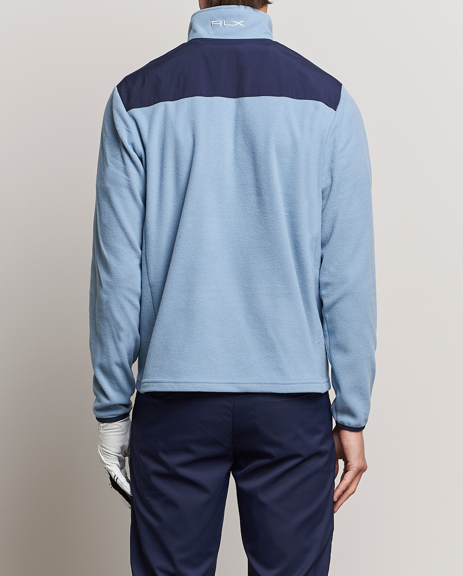 Men | Sweaters & Knitwear | RLX Ralph Lauren | Tour Fleece Sweatshirt Vessel Blue