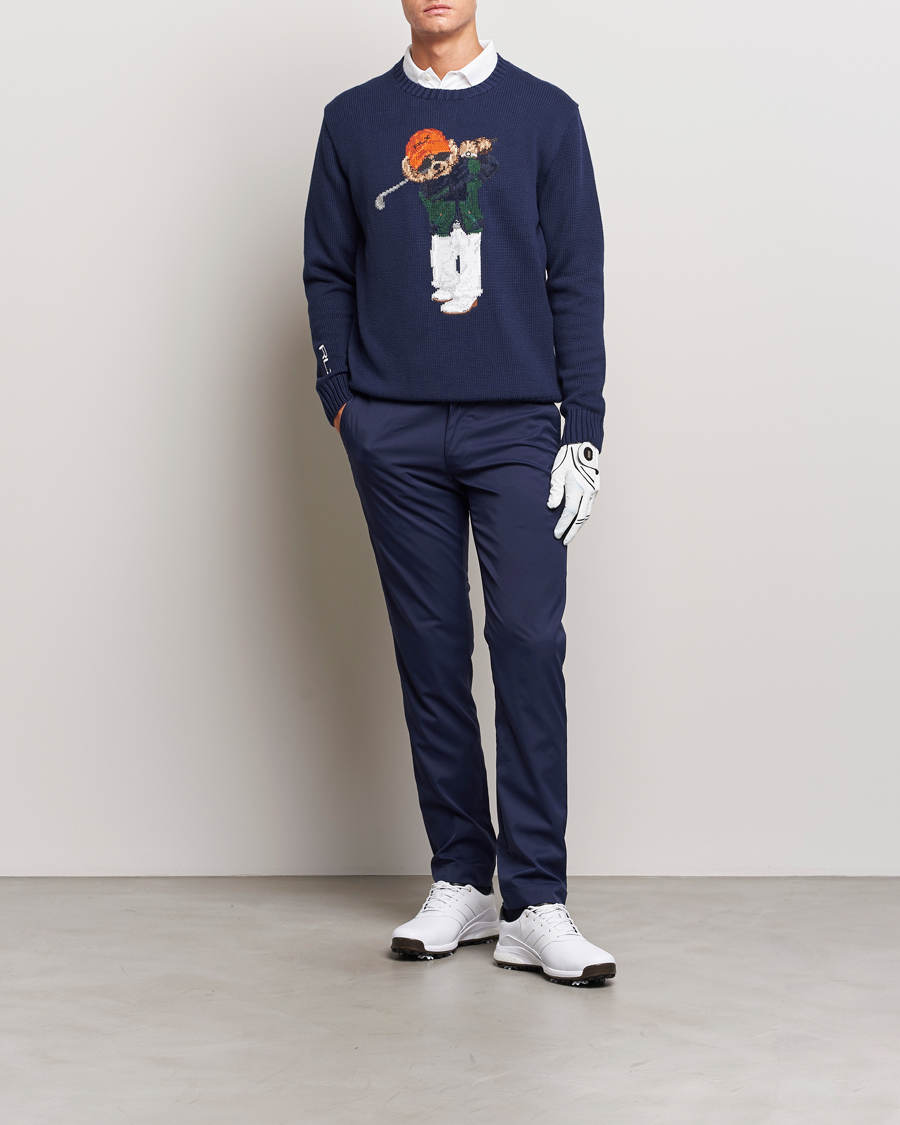 Men | Sweaters & Knitwear | RLX Ralph Lauren | Golf Bear Sweatshirt French Navy