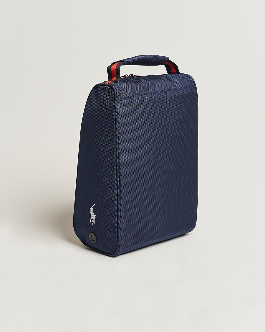 Men | RLX Ralph Lauren Golf Shoe Bag Navy | RLX Ralph Lauren | Golf Shoe Bag Navy