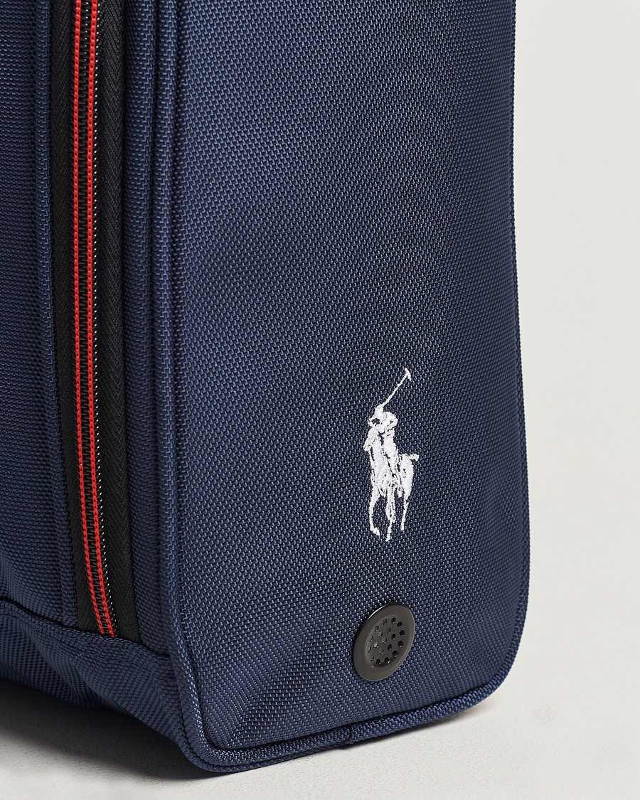 Men | RLX Ralph Lauren Golf Shoe Bag Navy | RLX Ralph Lauren | Golf Shoe Bag Navy