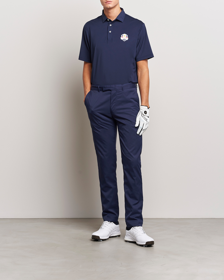 Men | Polo Shirts | RLX Ralph Lauren | Ryder Cup Airflow Polo French Navy