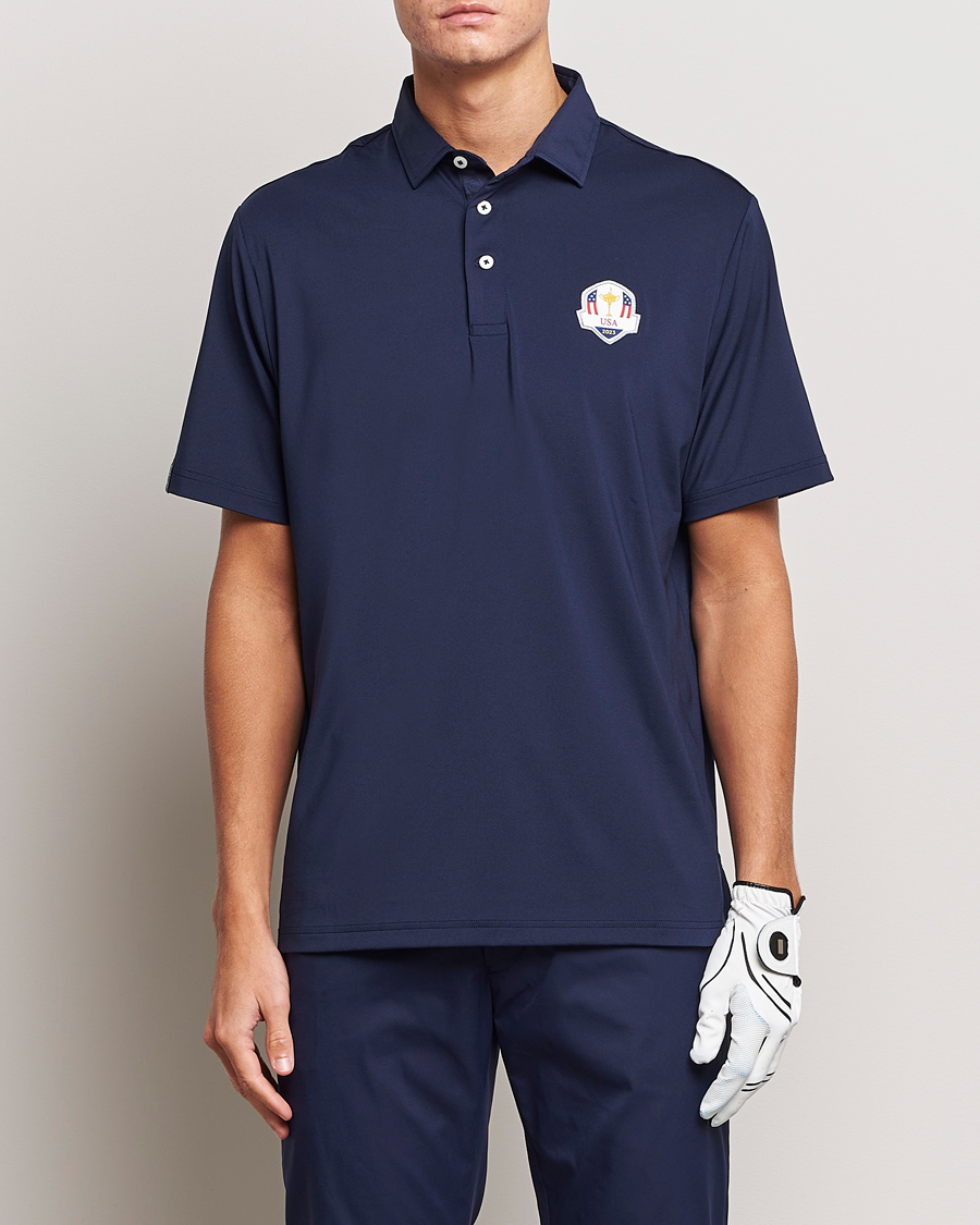 Men | Clothing | RLX Ralph Lauren | Ryder Cup Airflow Polo French Navy