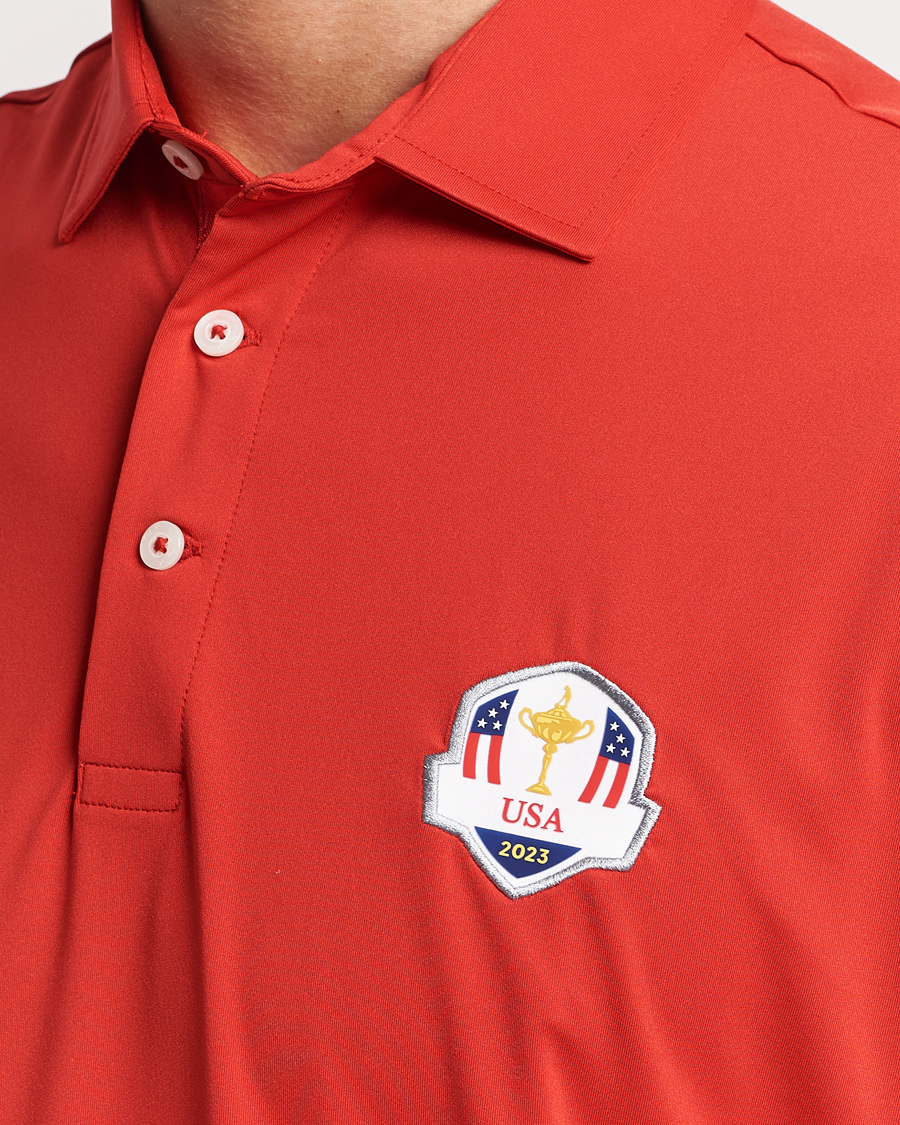 Men | Polo Shirts | RLX Ralph Lauren | Ryder Cup Airflow Polo Red