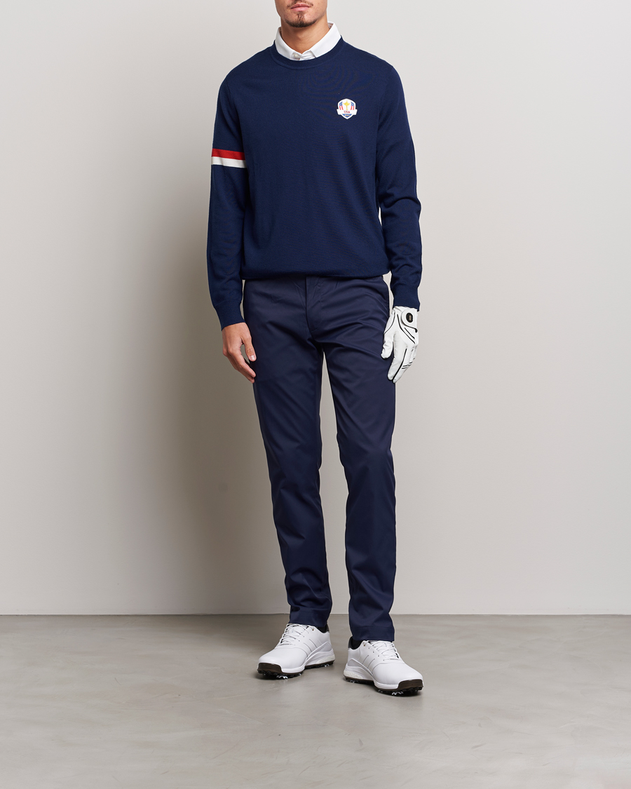 Men | Sweaters & Knitwear | RLX Ralph Lauren | Ryder Cup Pullover French Navy
