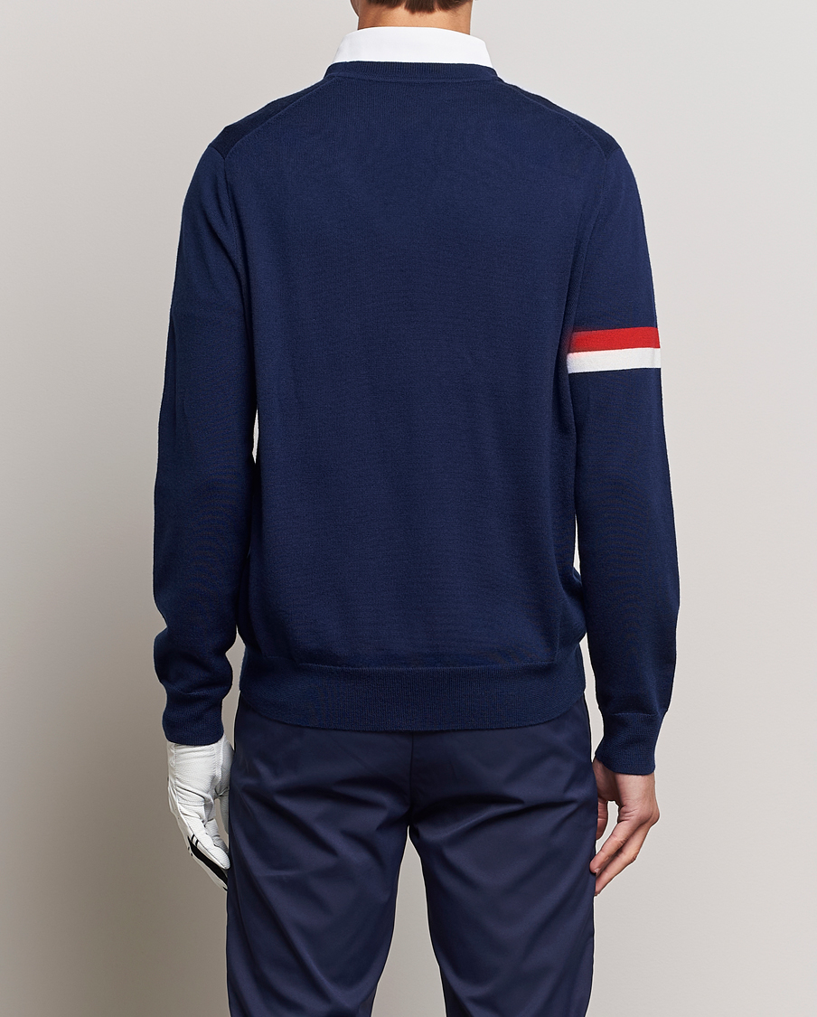 Men | Sweaters & Knitwear | RLX Ralph Lauren | Ryder Cup Pullover French Navy