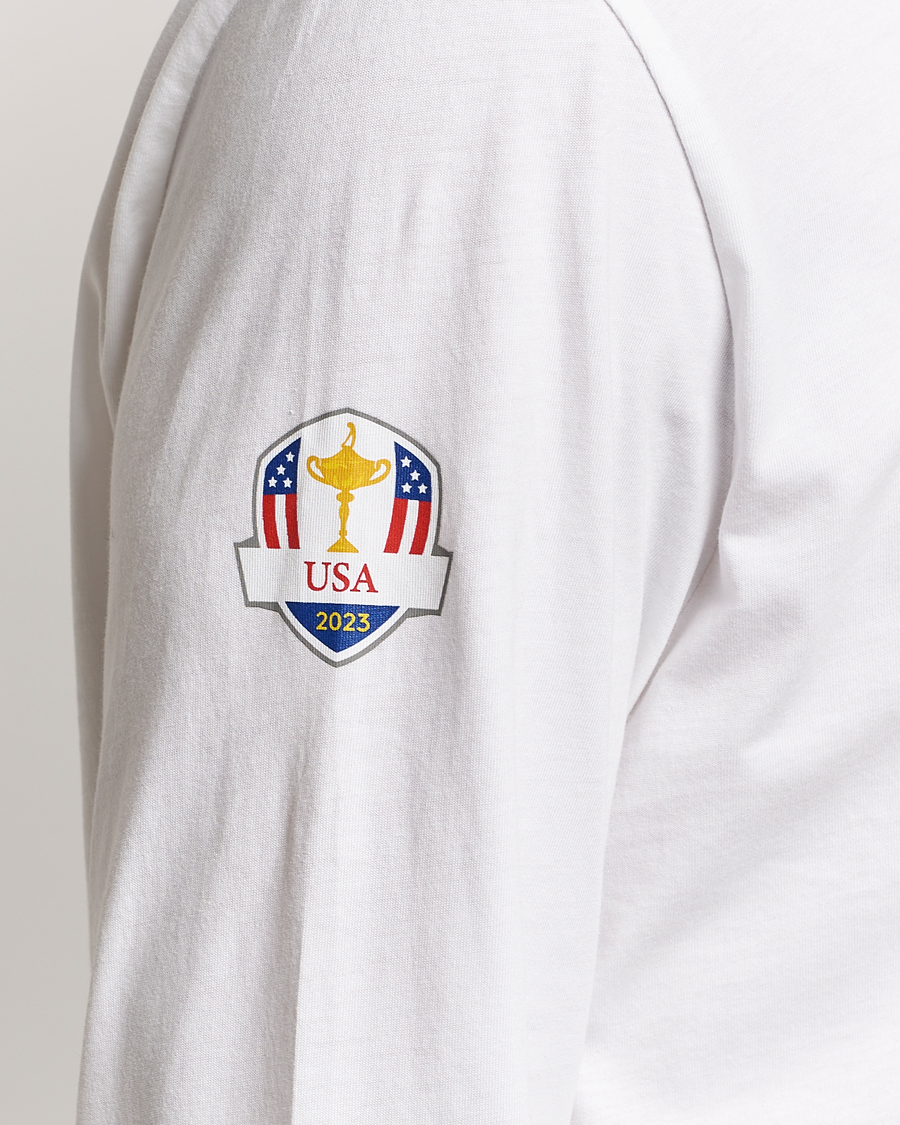 Men | Sweaters & Knitwear | RLX Ralph Lauren | Ryder Cup Bear Hoodie Pure White