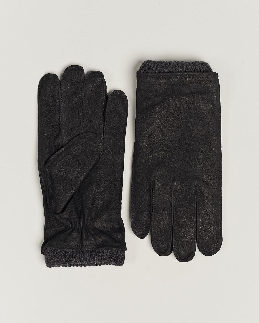 Men |  | Polo Ralph Lauren | Leather Gloves Black