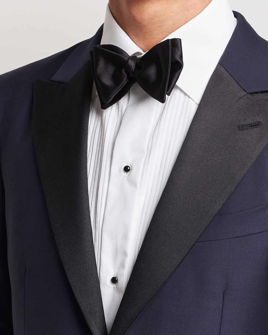 Men | Polo Ralph Lauren Silk Self Tie Bow Tie Black | Polo Ralph Lauren | Silk Self Tie Bow Tie Black