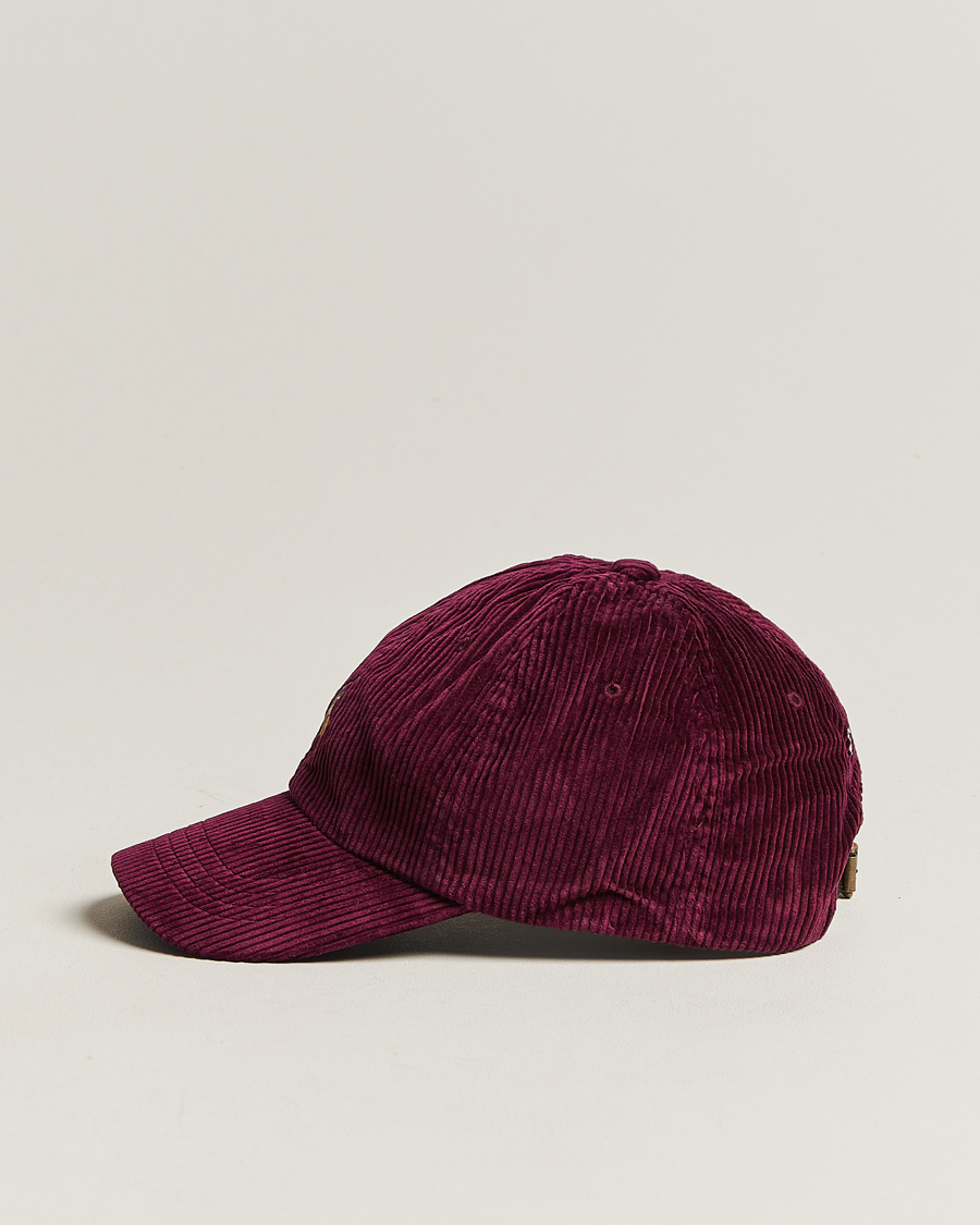 Men | Polo Ralph Lauren Corduroy Cap Ruby | Polo Ralph Lauren | Corduroy Cap Ruby
