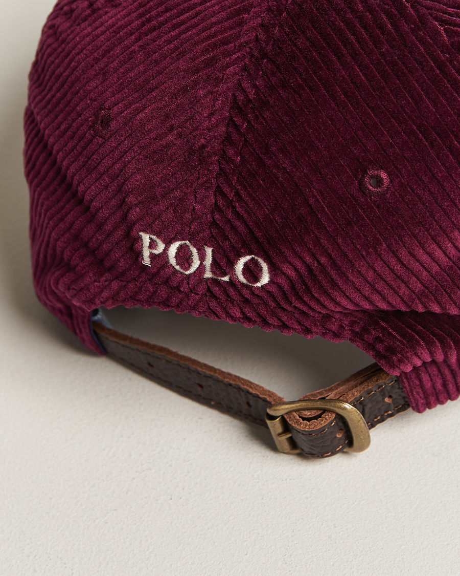Men | Polo Ralph Lauren Corduroy Cap Ruby | Polo Ralph Lauren | Corduroy Cap Ruby