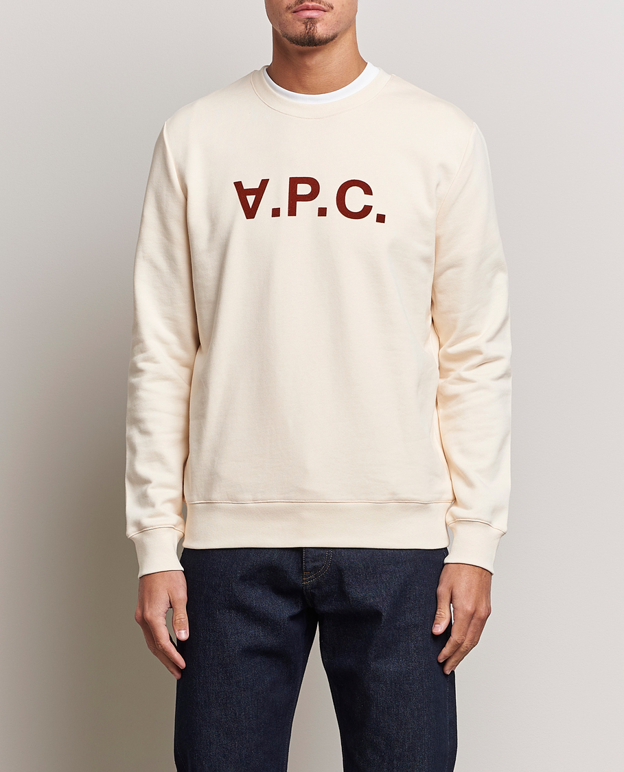 Men | Sweaters & Knitwear | A.P.C. | VPC Swatshirt Off White