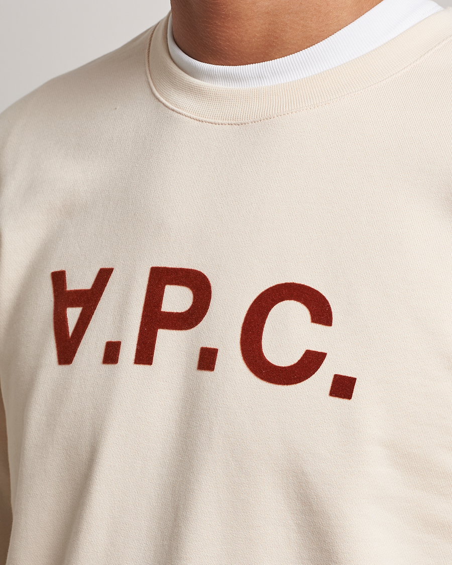 Men | Sweaters & Knitwear | A.P.C. | VPC Swatshirt Off White