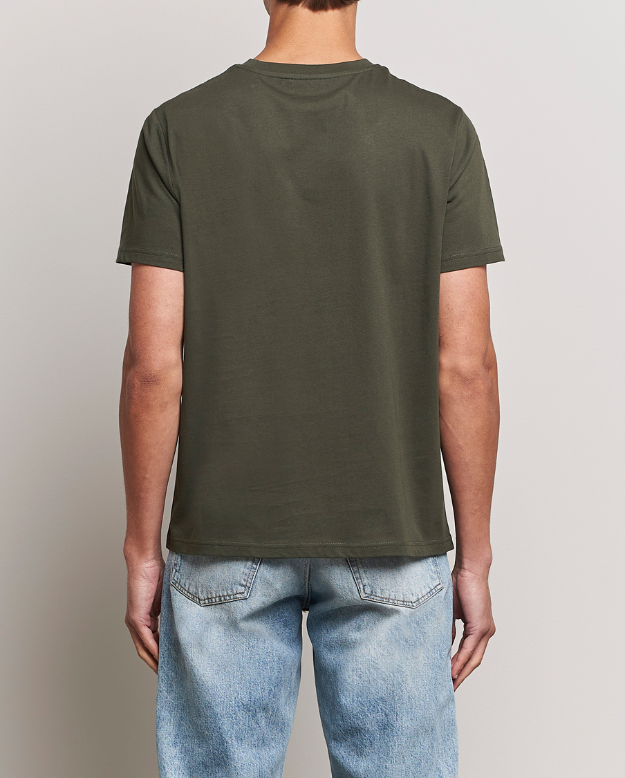Men | T-Shirts | A.P.C. | Item Short Sleeve T-Shirt Kaki