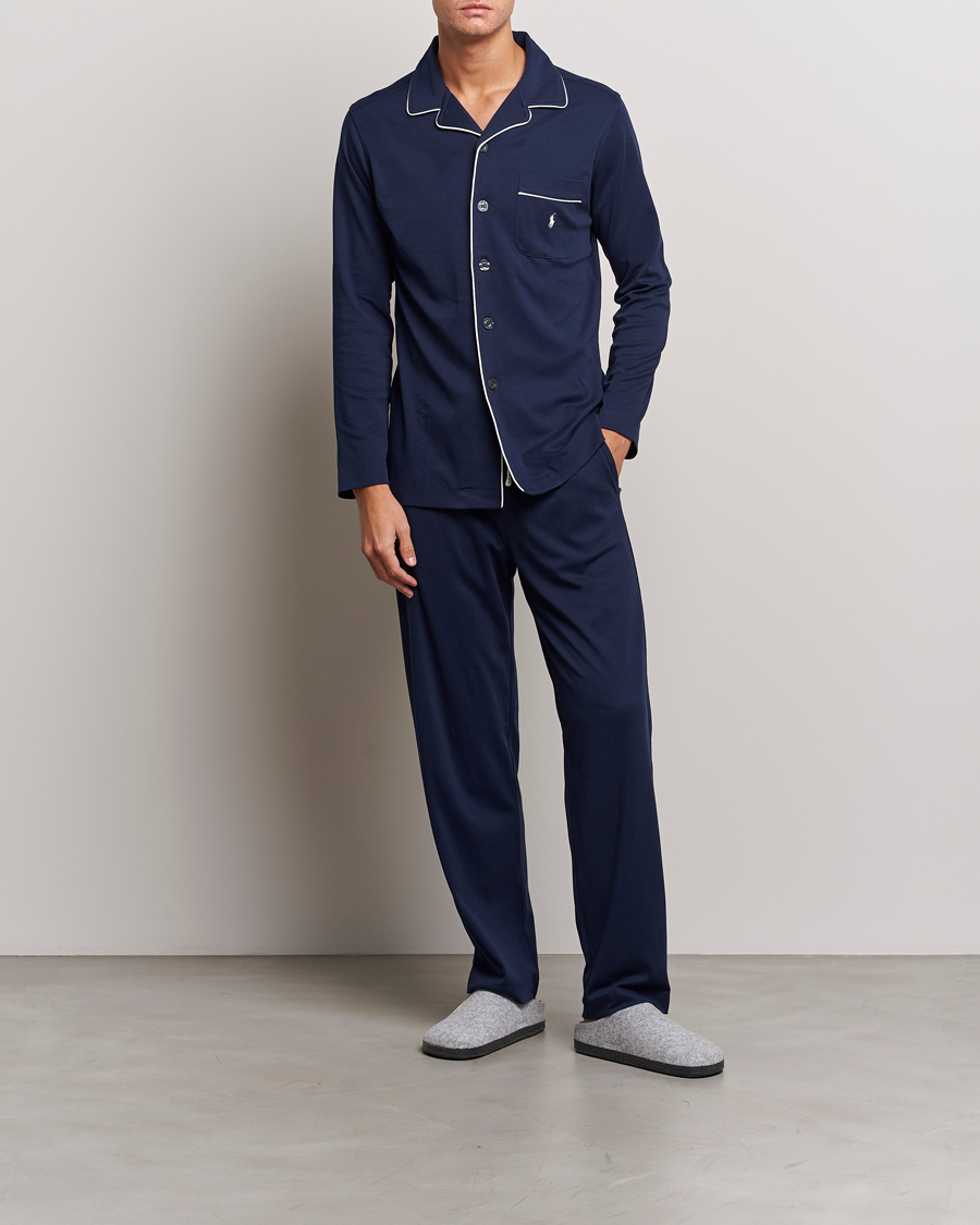Men | Pyjamas & Robes | Polo Ralph Lauren | Pyjama Lounge Set Cruise Navy