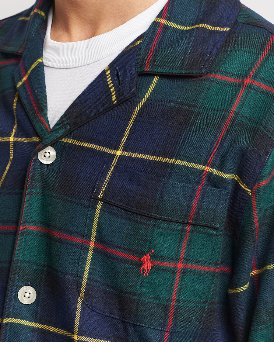 Men | Pyjamas & Robes | Polo Ralph Lauren | Flannel Checked Pyjama Set Tartan