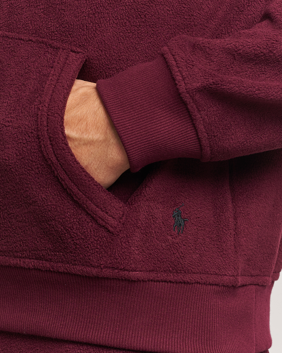 Men | Sweaters & Knitwear | Polo Ralph Lauren | Recycled Fleece Lightweight Hoodie Harvard Wine
