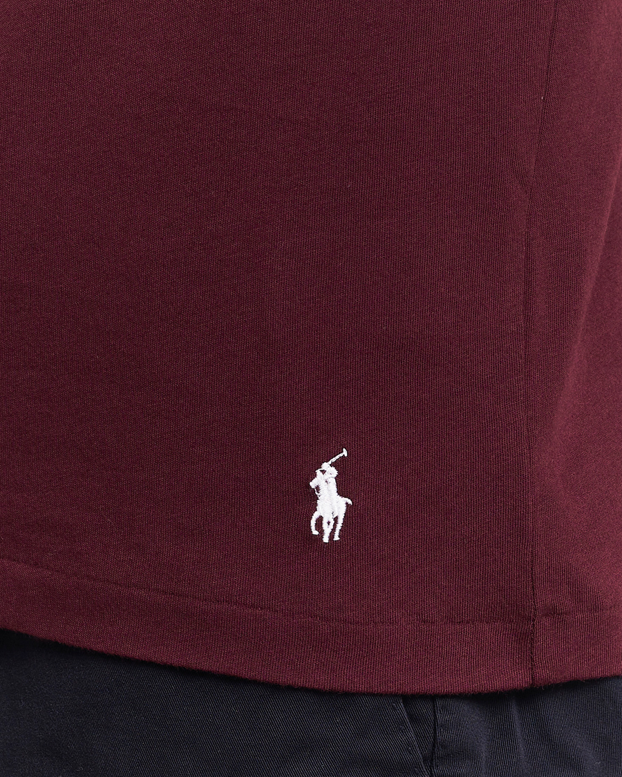 Men | T-Shirts | Polo Ralph Lauren | 3-Pack Crew Neck T-Shirt Wine/Green/Purple
