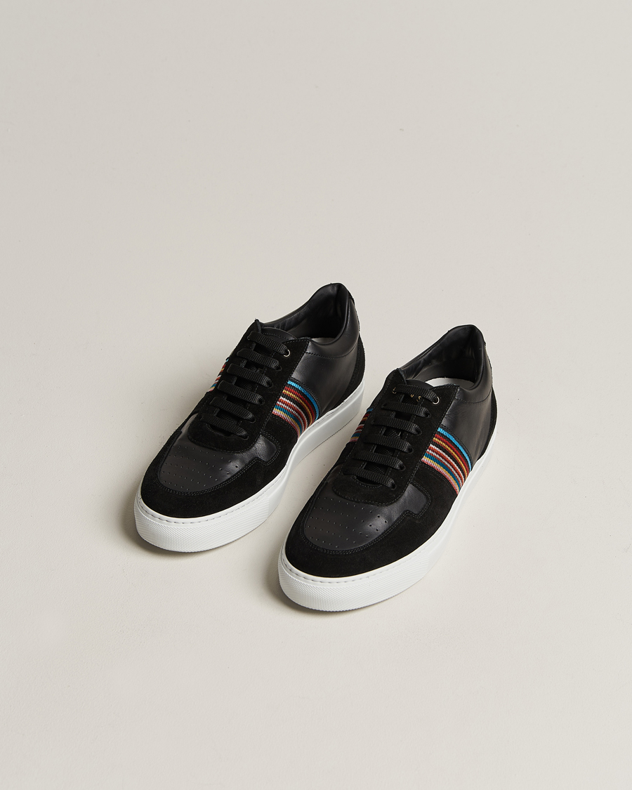 Paul Smith Fermi Leather Sneaker Black at CareOfCarl.com