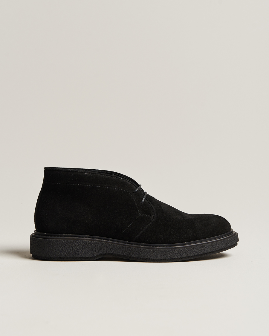 Men | Boots | Paul Smith | Vessy Suede Chukka Boot Black