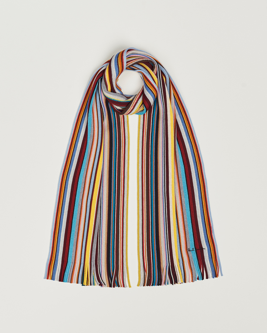 Men | Paul Smith Merino Wool Signature Scarf Multi | Paul Smith | Merino Wool Signature Scarf Multi