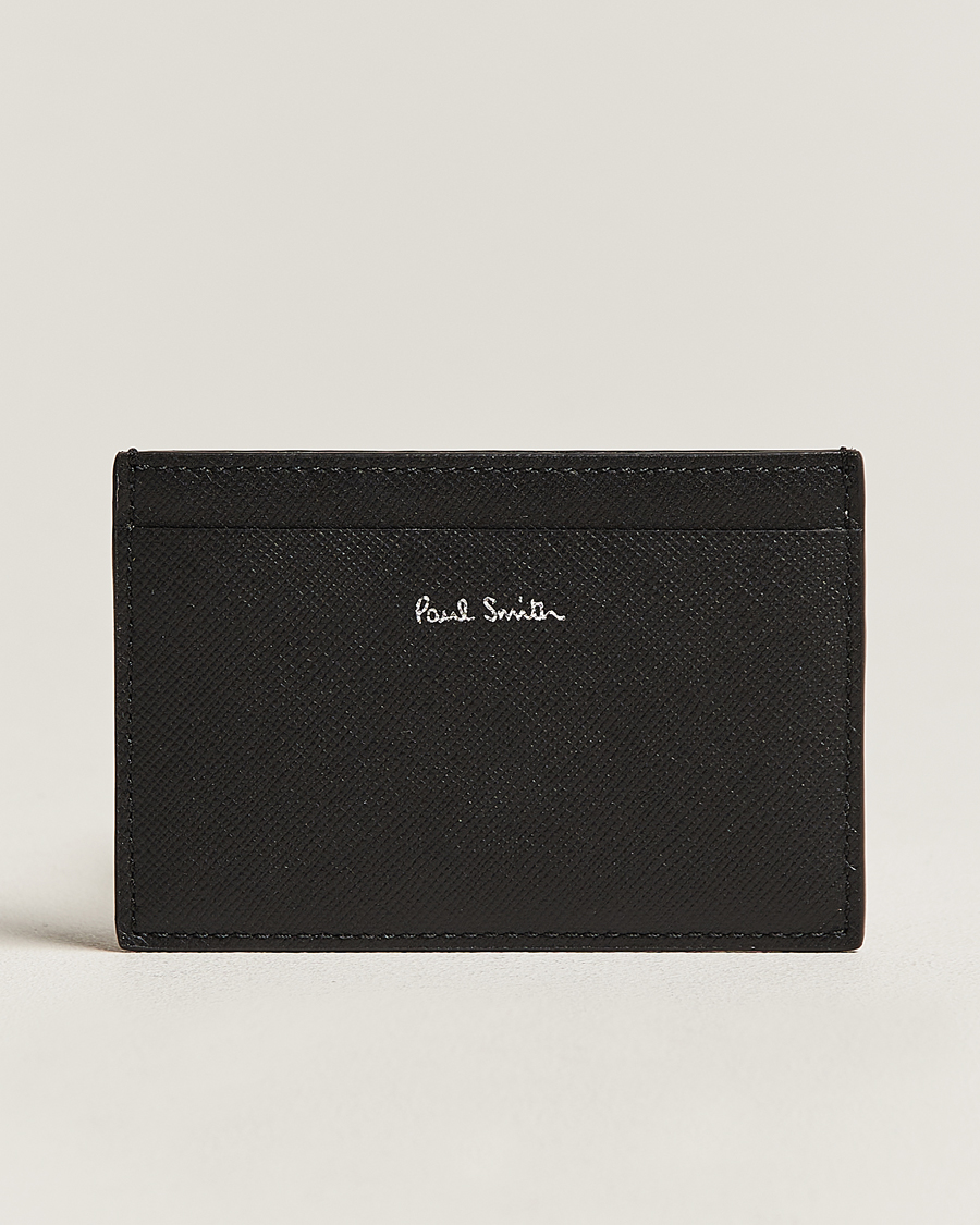 Men | Paul Smith Leather Mini Cardholder Black | Paul Smith | Leather Mini Cardholder Black