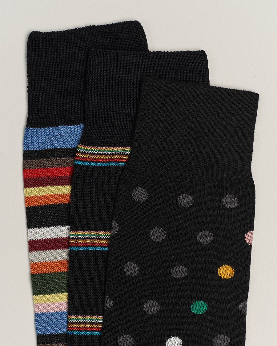 Men |  | Paul Smith | 3-Pack Signature Tipping Socks Multi