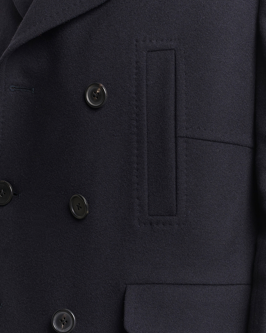 Men | Coats & Jackets | Paul Smith | Wool/Cashmere Peacoat Navy