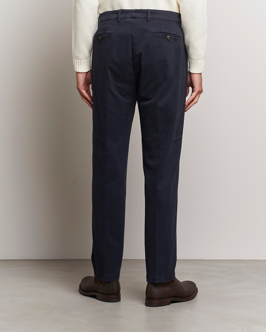 Men | Trousers | Briglia 1949 | Soho Tailored Easy Fit Chino Navy
