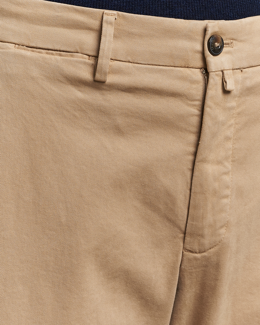 Men | Trousers | Briglia 1949 | Soho Tailored Easy Fit Chino Beige