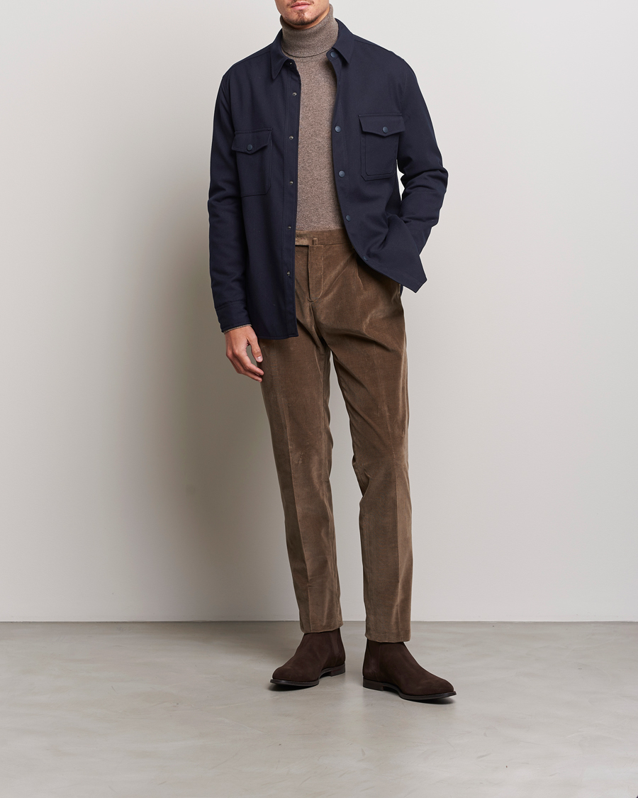 Men | Coats & Jackets | Lardini | Gildo Reversible Jacket Navy