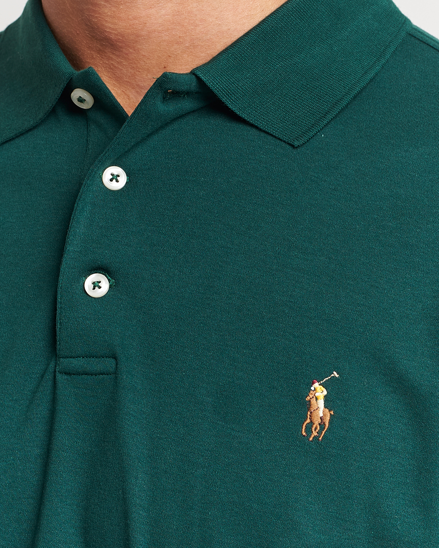Men | Polo Shirts | Polo Ralph Lauren | Luxury Pima Cotton Polo Hunt Club Green