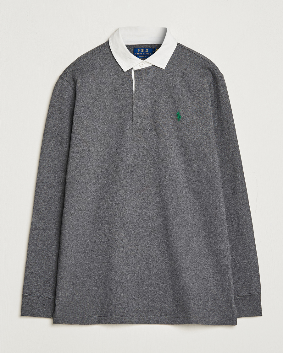 Men | Sweaters & Knitwear | Polo Ralph Lauren | Jersey Rugger Barclay Heather