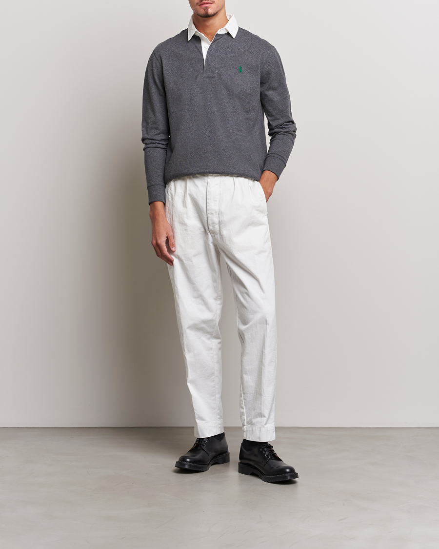 Men | Sweaters & Knitwear | Polo Ralph Lauren | Jersey Rugger Barclay Heather