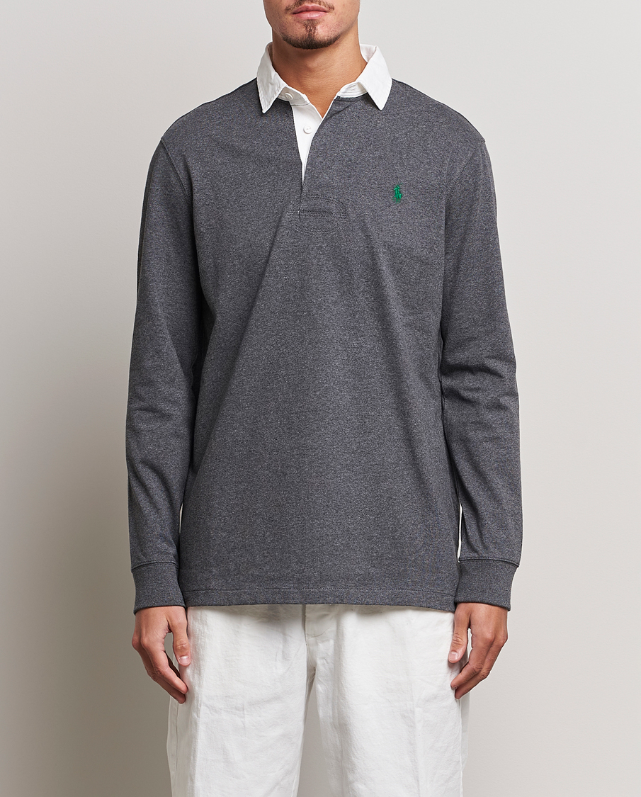 Men | Sweaters & Knitwear | Polo Ralph Lauren | Jersey Rugger Barclay Heather