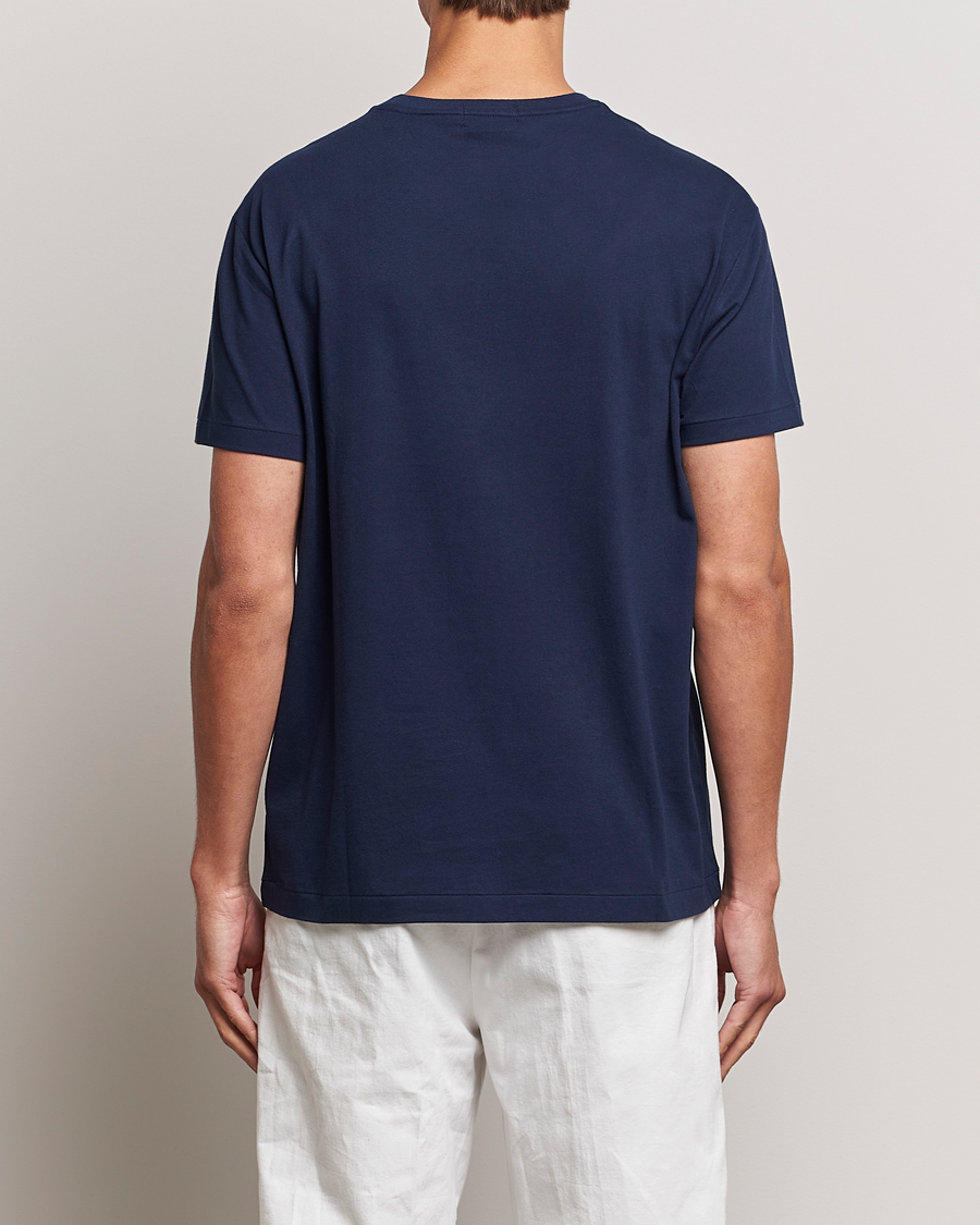 Men | T-Shirts | Polo Ralph Lauren | Printed Heritage Bear T-Shirt Cruise Navy