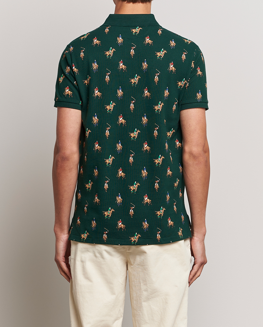 Men | Polo Shirts | Polo Ralph Lauren | Custom Slim Fit Game Day Polo Hunt Club Green