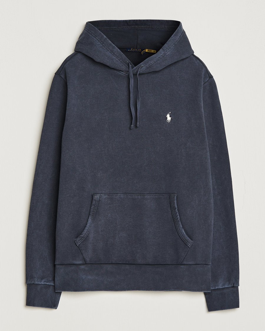 Men | Sweaters & Knitwear | Polo Ralph Lauren | Loopback Terry Hoodie Faded Black