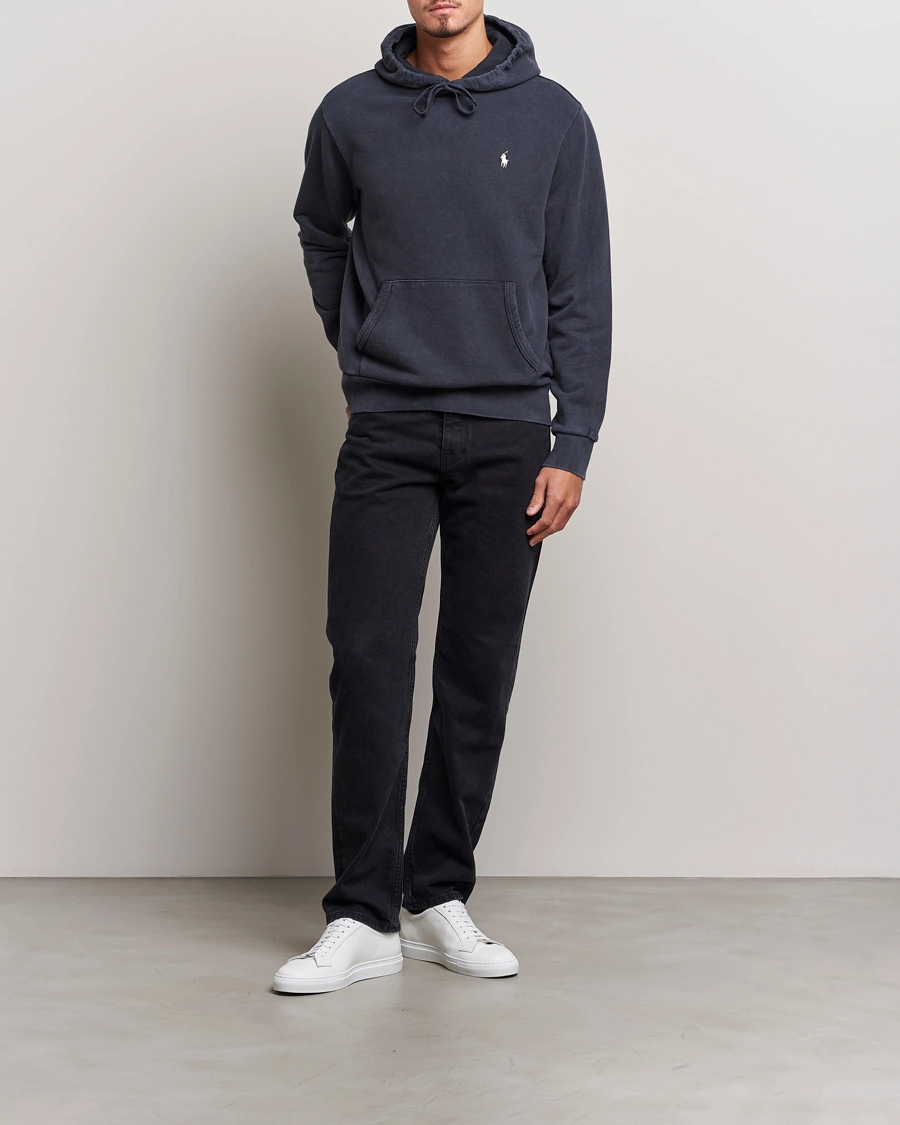 Men | Sweaters & Knitwear | Polo Ralph Lauren | Loopback Terry Hoodie Faded Black