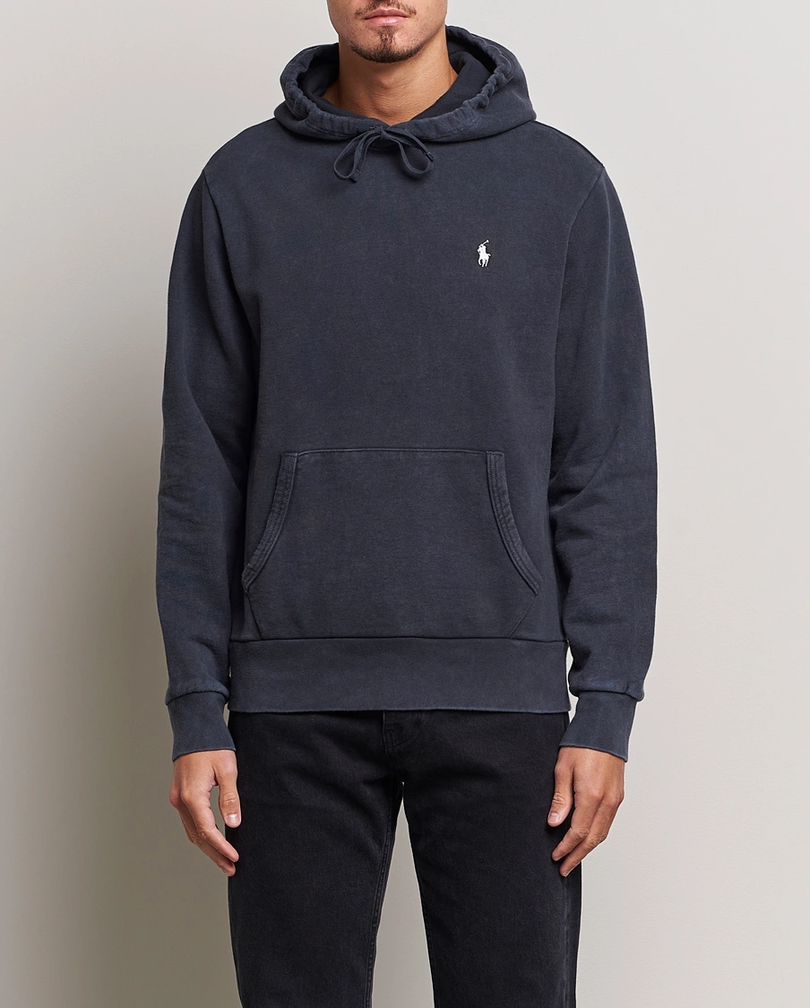 Men | Sweaters & Knitwear | Polo Ralph Lauren | Loopback Terry Hoodie Faded Black