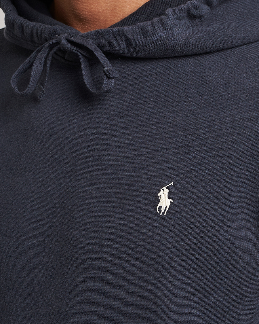 Men | Sweaters & Knitwear | Polo Ralph Lauren | Loopback Terry Hoodie Faded Black