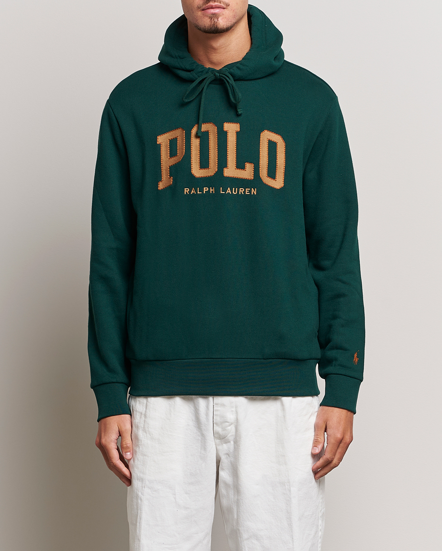 Men | Hooded Sweatshirts | Polo Ralph Lauren | RL Fleece Logo Hoodie Hunt Club Green