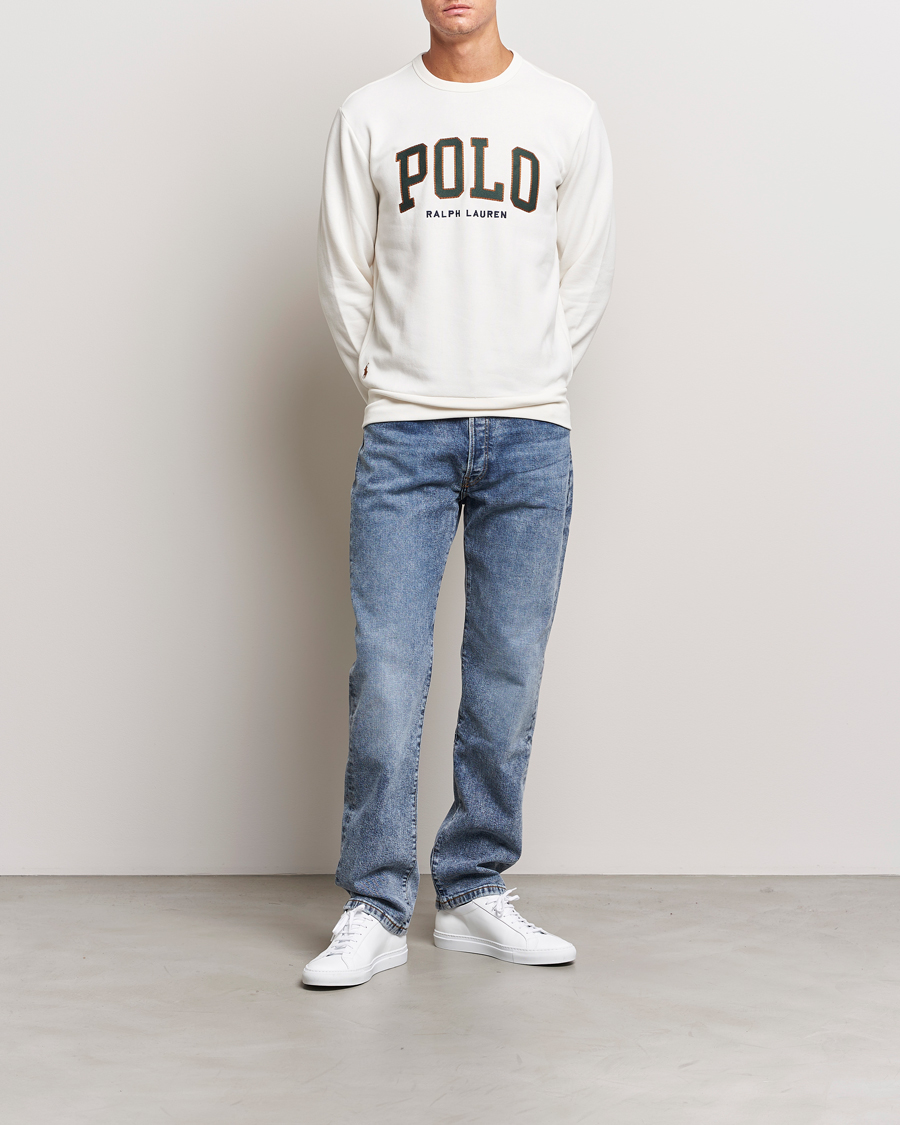 Men | Sweaters & Knitwear | Polo Ralph Lauren | RL Fleece Logo Sweatshirt Nevis